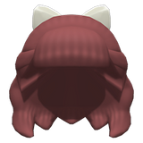 Wig With Ribbon