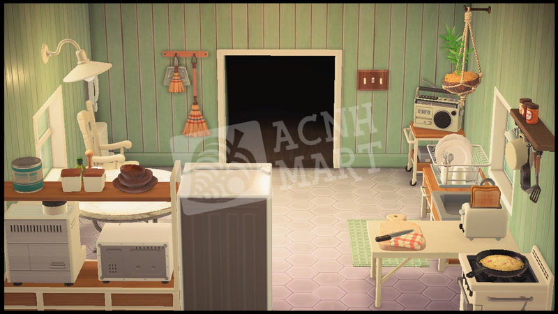 Cozy Green Kitchen