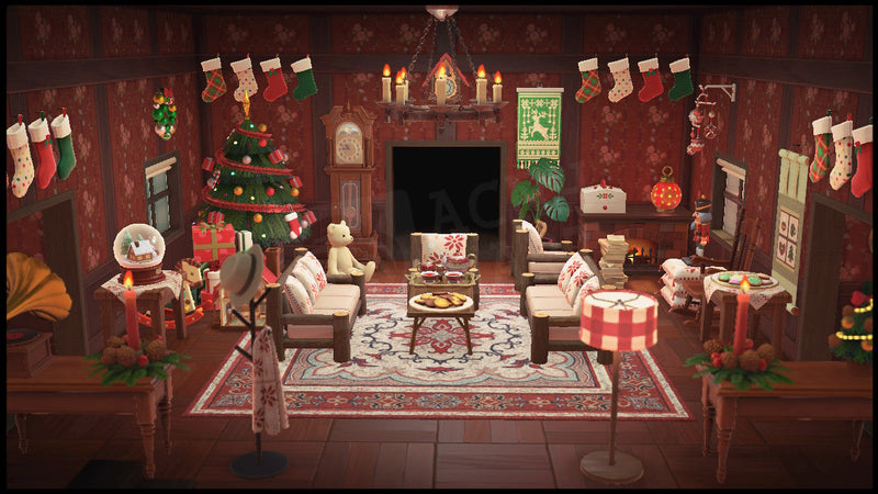 Cozy Christmas Livingroom