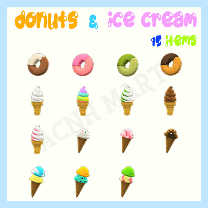 Donuts and Ice Cream