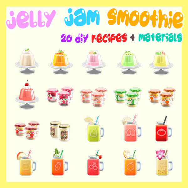 Jelly Jam Smoothie DIY Set