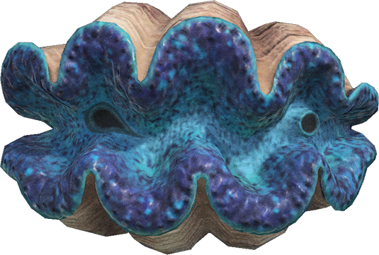 Gigas Giant Clam Animal Crossing New Horizons | ACNH Critter - ACNHMALL