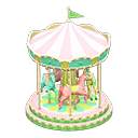 Plaza Merry-Go-Round Animal Crossing New Horizons | ACNH Critter - ACNHMALL