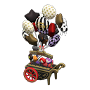 Plaza Balloon Wagon Animal Crossing New Horizons | ACNH Critter - ACNHMALL