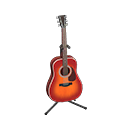 Acoustic Guitar Animal Crossing New Horizons | ACNH Critter - ACNHMALL
