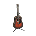 Acoustic Guitar Animal Crossing New Horizons | ACNH Critter - ACNHMALL