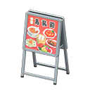 Standing Shop Sign Animal Crossing New Horizons | ACNH Critter - ACNHMALL