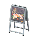 Standing Shop Sign Animal Crossing New Horizons | ACNH Critter - ACNHMALL