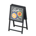 Standing Shop Sign Animal Crossing New Horizons | ACNH Critter - ACNHMALL