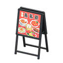Standing Shop Sign Animal Crossing New Horizons | ACNH Critter - ACNHMALL