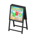 Standing Shop Sign Animal Crossing New Horizons | ACNH Critter - ACNHMALL