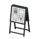 Standing Shop Sign Animal Crossing New Horizons | ACNH Critter - ACNHMALL