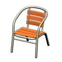 Metal-And-Wood Chair Animal Crossing New Horizons | ACNH Critter - ACNHMALL