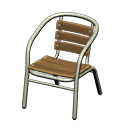 Metal-And-Wood Chair Animal Crossing New Horizons | ACNH Critter - ACNHMALL
