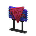 Diner Neon Sign Animal Crossing New Horizons | ACNH Critter - ACNHMALL