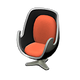 Silver x Orange