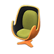 Orange x Moss green Orange x Moss green