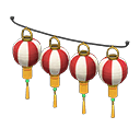 Festival-Lantern Set Animal Crossing New Horizons | ACNH Items - ACNHMALL