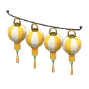 Festival-Lantern Set Animal Crossing New Horizons | ACNH Items - ACNHMALL