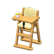 Natural wood x Yellow