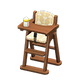 Dark wood x Beige