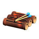 Bamboo Drum Animal Crossing New Horizons | ACNH Critter - ACNHMALL