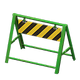 Green x Tiger stripes