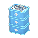 Stacked Fish Containers Animal Crossing New Horizons | ACNH Critter - ACNHMALL