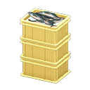 Stacked Fish Containers Animal Crossing New Horizons | ACNH Critter - ACNHMALL