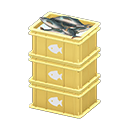 Stacked Fish Containers Animal Crossing New Horizons | ACNH Critter - ACNHMALL