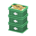 Stacked Fish Containers Animal Crossing New Horizons | ACNH Critter - ACNHMALL