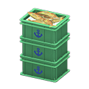 Stacked Fish Containers Animal Crossing New Horizons | ACNH Critter - ACNHMALL