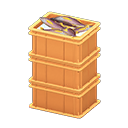Stacked Fish Containers Animal Crossing New Horizons | ACNH Critter - ACNHMALL