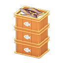 Stacked Fish Containers Animal Crossing New Horizons | ACNH Critter - ACNHMALL