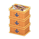 Stacked Fish Containers Animal Crossing New Horizons | ACNH Critter - ACNHMALL