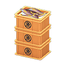 Stacked Fish Containers Animal Crossing New Horizons | ACNH Critter - ACNHMALL