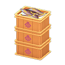 Stacked Fish Containers Animal Crossing New Horizons | ACNH Critter - ACNHMALL