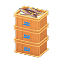 Stacked Fish Containers Animal Crossing New Horizons | ACNH Critter - ACNHMALL