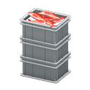 Stacked Fish Containers Animal Crossing New Horizons | ACNH Critter - ACNHMALL