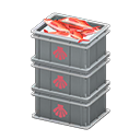 Stacked Fish Containers Animal Crossing New Horizons | ACNH Critter - ACNHMALL