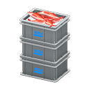 Stacked Fish Containers Animal Crossing New Horizons | ACNH Critter - ACNHMALL