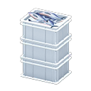 Stacked Fish Containers Animal Crossing New Horizons | ACNH Critter - ACNHMALL