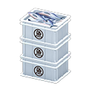 Stacked Fish Containers Animal Crossing New Horizons | ACNH Critter - ACNHMALL