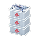 Stacked Fish Containers Animal Crossing New Horizons | ACNH Critter - ACNHMALL