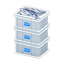 Stacked Fish Containers Animal Crossing New Horizons | ACNH Critter - ACNHMALL