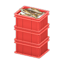 Stacked Fish Containers Animal Crossing New Horizons | ACNH Critter - ACNHMALL