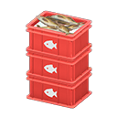 Stacked Fish Containers Animal Crossing New Horizons | ACNH Critter - ACNHMALL