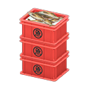 Stacked Fish Containers Animal Crossing New Horizons | ACNH Critter - ACNHMALL