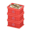 Stacked Fish Containers Animal Crossing New Horizons | ACNH Critter - ACNHMALL