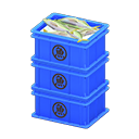 Stacked Fish Containers Animal Crossing New Horizons | ACNH Critter - ACNHMALL